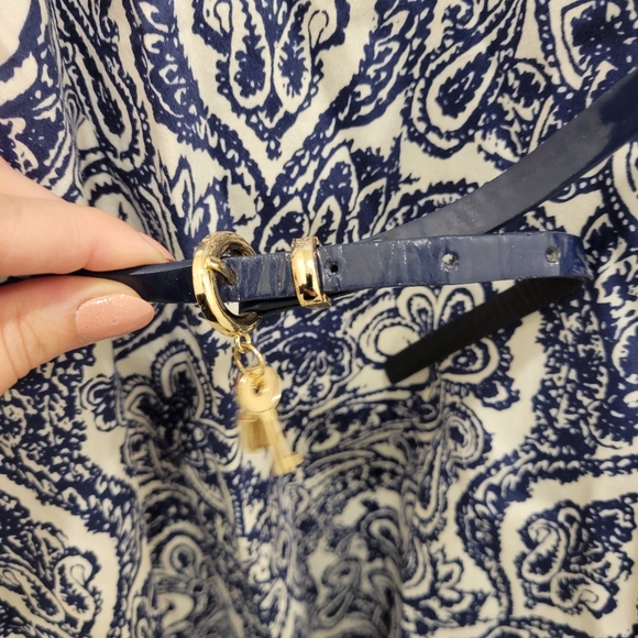 Suzy shiermedium blue & white dress - Picture 2 of 5